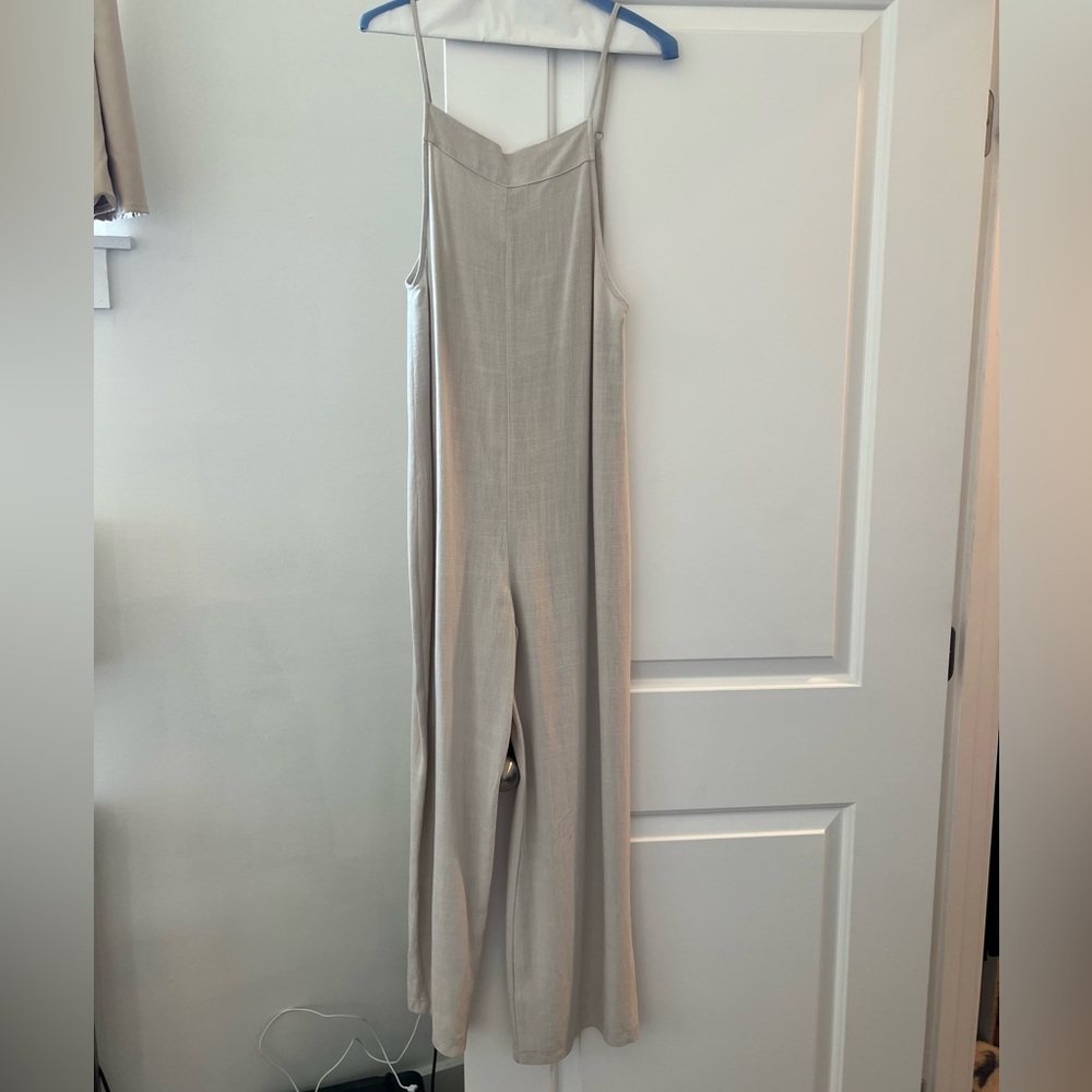 Grey jumpsuit